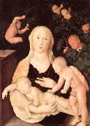 Hans Baldung Grien Virgin of the Vine Trellis oil painting artist